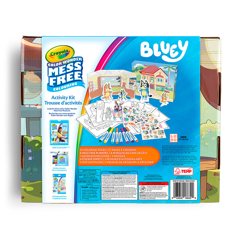 Crayola - Color Wonder ensemble d'activité Bluey