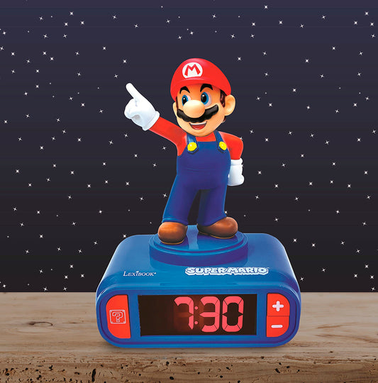 Lexibook - Réveil veilleuse - Super Mario
