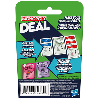 Jeu Monopoly Deal Refresh Bilingue
